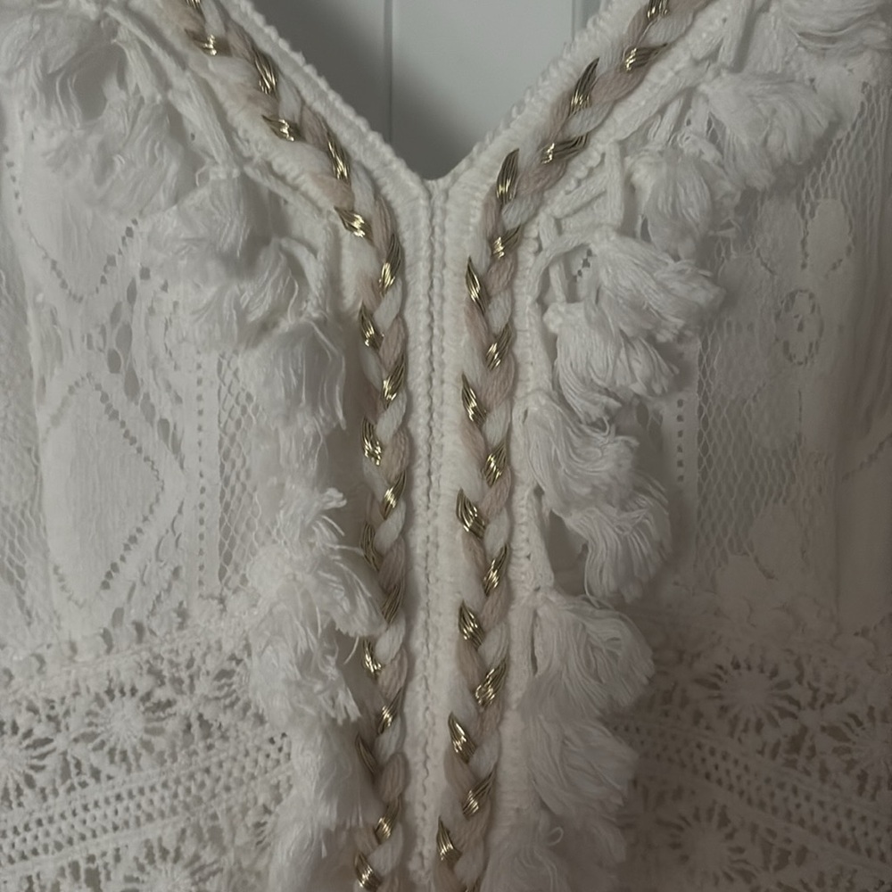Cupshe White Lace Maxi Dress - Picture 7 of 8